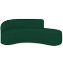 Ver imagem 5 de Sofá 4 Lugares para Sala 220cm Orgânico Wendi Boucle Verde I01 - Mpozenato