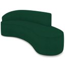 Ver imagem 2 de Sofá 4 Lugares para Sala 220cm Orgânico Wendi Boucle Verde I01 - Mpozenato