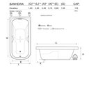 Ver imagem 2 de Banheira Retangular Excalibur Completa com Hidro em Acrílico - 127v