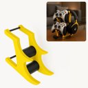Ver imagem 2 de Suporte para Dois Controles e Headset com Design Compacto Ideal para Mesa Gamer ou Escritório - Amar