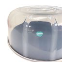 Ver imagem 5 de Boleira Elegance Redonda com Tampa 30cm Preta em Polipropileno Linha Tropical Vem