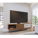 Ver imagem 2 de Rack Bancada Veneza Freijó Off White Matte - Colibri