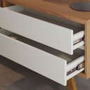 Ver imagem 5 de Rack Bancada Veneza Freijó Off White Matte - Colibri