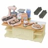 Acessórios e Móveis - Sylvanian Families - Cozinha com Ilha - Epoch Magia - 1