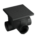 Ver imagem 1 de Caixa de Passagem e Inspeção de Esgoto Capacidade 7 Litros Cor Preto Durín