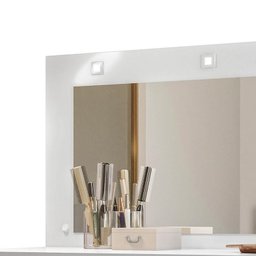 Penteadeira Camarim Bella com Porta e 2 Gavetas Branco - Pr Móveis - 3