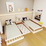 Conjunto com 2 Camas Infantil Montessoriana Solteiro Cori Yescasa - 10