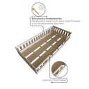 Ver imagem 7 de Conjunto com 2 Camas Infantil Montessoriana Solteiro Cori Yescasa Branco/Carvalho Mel