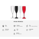 Ver imagem 2 de Kit Champanheira Grande Banheira P/ 8 Garrafas + 8 Taças:vermelho