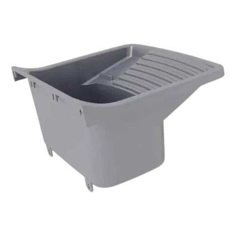 Tanque Plastico Lavar Roupa - 34 Litros - Prata - Astra