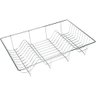 Escorredor de Louça Ferro Aramado Cromado 48cm 18 Pratos - 1
