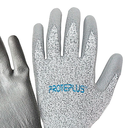 Ver imagem 2 de Luva de Fibra de Vidro e Polietileno com Banho de Poliuretano - Anticorte:Nº10 358,0003