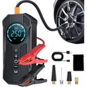 Ver imagem 1 de Compressor de Ar Portátil Multifuncional 4 em 1,display Digital, Powerbank 8000mah