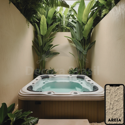 Textura Rústica Revestimento de Parede Decora Brasil - 3.6l - Quartzo Areia - 9