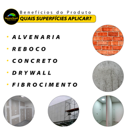Textura Rústica Revestimento de Parede Decora Brasil - 3.6l - Quartzo Areia - 5