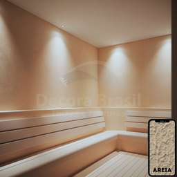 Textura Rústica Revestimento de Parede Decora Brasil - 3.6l - Quartzo Areia - 7
