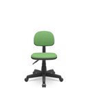 Ver imagem 1 de Cadeira Secretaria Giratoria Bolt - Couro Sintetico Corano - Verde