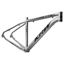 Ver imagem 3 de Bicicleta Aro 29 Krw Alumínio 24 Vel Freio a Disco X52 Cor:prata/preto;tamanho Quadro:15.5 Prata/