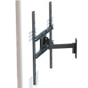 Ver imagem 2 de SUPORTE TV 10" a 65" VESA 600X400 3 MOVIMENTOS PRETO