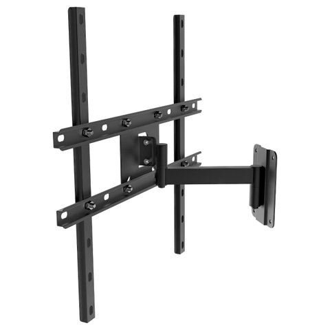 SUPORTE TV 10" a 65" VESA 600X400 3 MOVIMENTOS PRETO