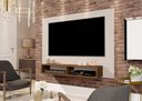 Ver imagem 2 de Painel Suspenso Ipanema 120cm 2 Nichos Off/whitefreijó - Giga