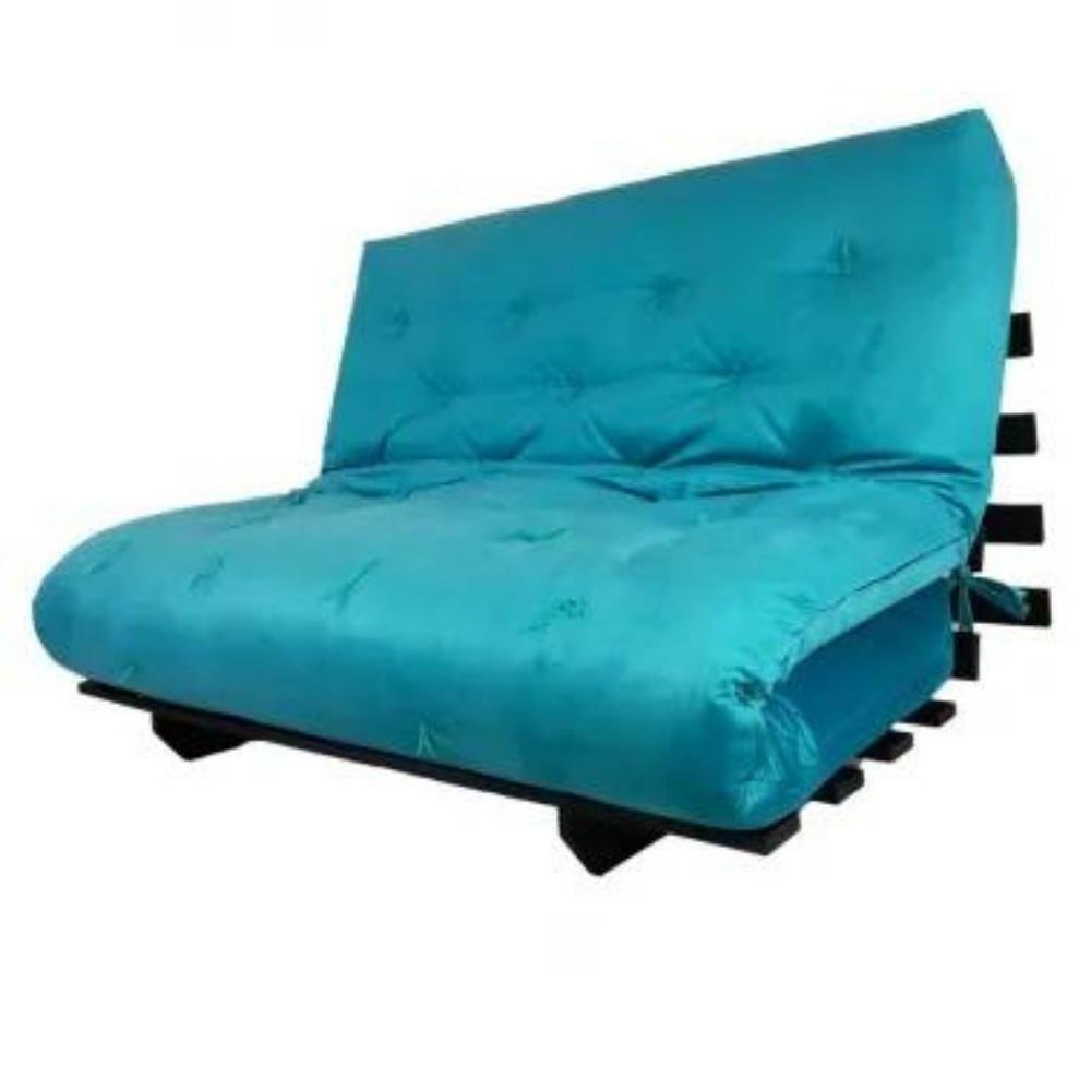 Sofa Cama Casal Futon Oriental Com Madeira Maciça Nobre MadeiraMadeira