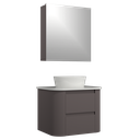 Ver imagem 1 de Conjunto Gabinete Suspenso para Banheiro Estela 2g 60cm
