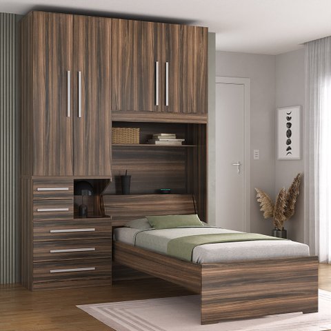 Dormitório de Solteiro sem Cama 1225s Esquerdo San Remo