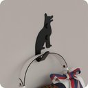 Ver imagem 2 de Kit 10 Ganchos De Parede Decorativo Pendurador De Bolsa C.P