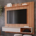 Ver imagem 2 de Painel Suspenso Panamá Plus Cinamomo/off White para Tv até 55” - Permóbili