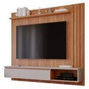 Ver imagem 1 de Painel Suspenso Panamá Plus Cinamomo/off White para Tv até 55” - Permóbili