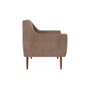 Ver imagem 3 de Poltrona Cadeira Decorativa Escritório Veneza Matrix Marrom