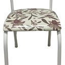 Ver imagem 5 de Kit 6 Cadeira Jantar Belize Assento Estofado Tecido Corino