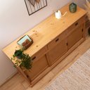 Ver imagem 5 de Balcão Aparador Madeira 3 Portas 3 Gavetas Savona