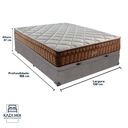 Ver imagem 3 de Cama Box Baú e Colchão Anjos Star Pillow In Casal Anjos: Cinza