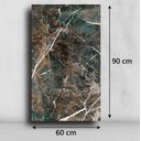 Ver imagem 3 de Placa Revestimento Flexível Mármore Grande de Parede Decorativo Lavável - Autocolante