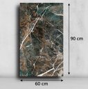 Ver imagem 3 de Placa Revestimento Flexível Mármore Grande de Parede Decorativo Lavável - Autocolante