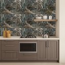 Ver imagem 3 de Placa Revestimento Flexível Mármore Grande de Parede Decorativo Lavável - 90x50cm Autocolante