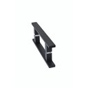 Ver imagem 1 de Puxador Inox Barra Chata Preto fosco 30cm