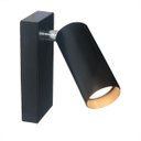 Ver imagem 3 de Arandela Direcionável Estilo Spot Preto Mr11 Quarto Lup84