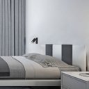 Ver imagem 7 de Arandela Direcionável Estilo Spot Preto Mr11 Quarto Lup84