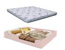 Ver imagem 1 de Cama Casal Montessoriana Infantil Princesa Grade de Proteção Lateral + Colchão Casal D23 -rosa