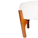 Ver imagem 5 de Kit 02 Puff Ayla Suede Bege - D’Rossi