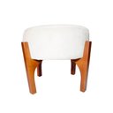 Ver imagem 2 de Kit 02 Puff Ayla Suede Bege - D’Rossi