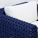 Ver imagem 2 de Conjunto de Sofá de Área Externa em Corda Náutica e Alumínio