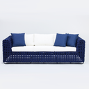 Ver imagem 7 de Conjunto de Sofá de Área Externa em Corda Náutica e Alumínio