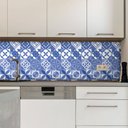 Ver imagem 1 de Adesivo de Azulejo Plano Azul 2 Arte Destaque