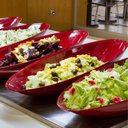 Ver imagem 4 de Saladeira Oval 60cm Preta em Policarbonato Linha Profissional Cook Vem