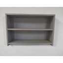 Ver imagem 2 de Nicho Sapateira para Quarto Sala Hall Lavanderia 25x40x 60cm - Cinza