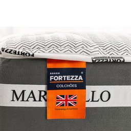 Cama Box com Colchão Solteiro Americano Molas Ensacadas Maranello Firme Fortezza 96x203 - 6